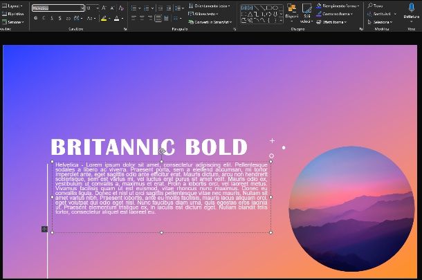 font PowerPoint