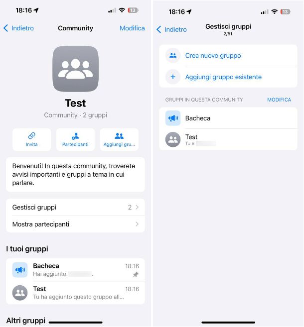 Come creare Community su WhatsApp