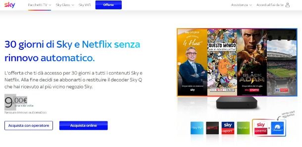 Prova Sky Q