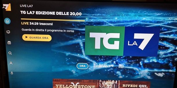 LA7 Fire Stick TV