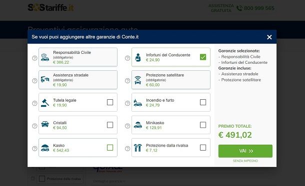 sos assicurazione