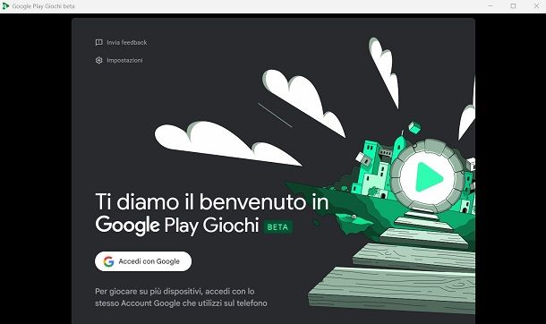 Requisiti di Google Play Giochi per PC