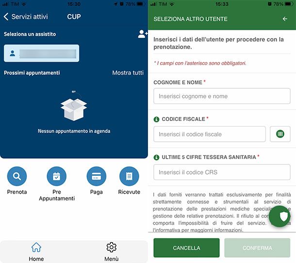 Altre app per prenotare visite mediche