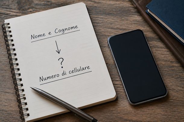 Come risalire dal numero di cellulare al nome