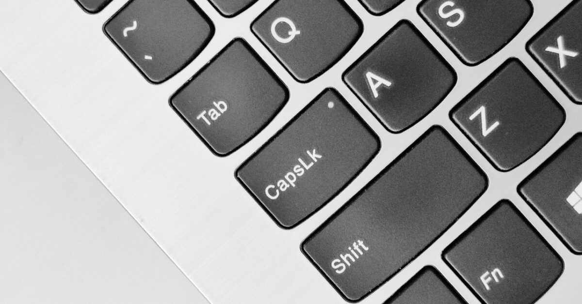 Come Si Toglie La Maiuscola Dalla Tastiera