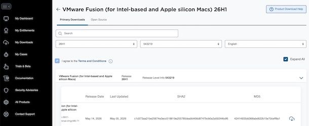 VMware macOS