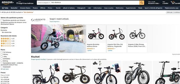 amazon bici