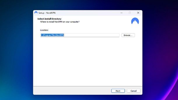 Come installare NordVPN Windows
