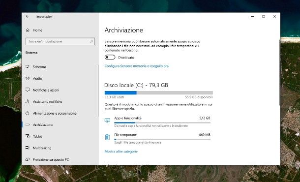 Pulizia PC: Windows 10