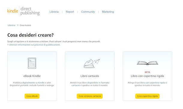 Come stampare un libro con Amazon