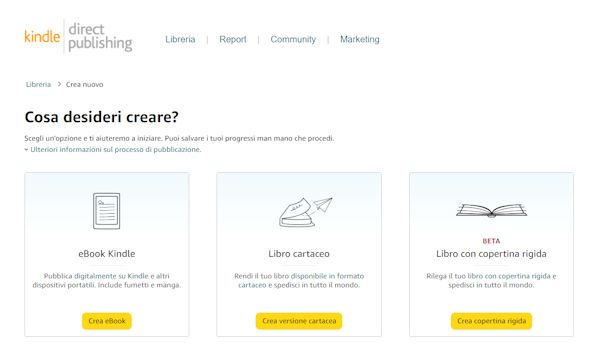Come stampare un libro con Amazon