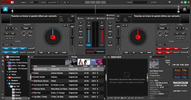 skin Standard di Virtual DJ