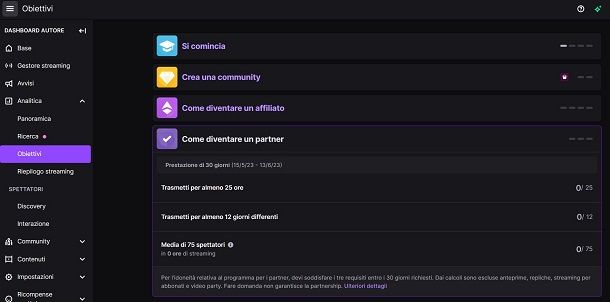 Come diventare partner Twitch