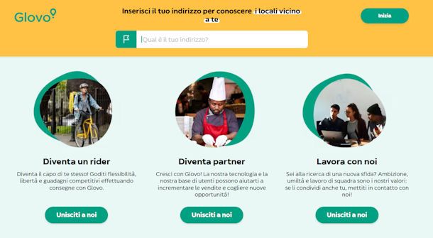 Come funziona lavorare con Glovo