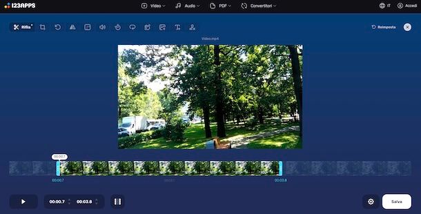 Taglia Video di 123apps