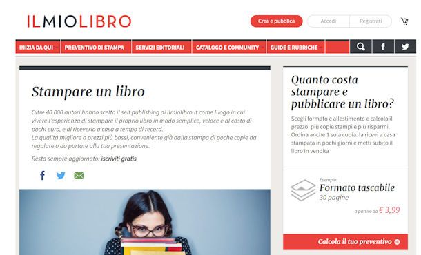 Altri siti per stampare libri online