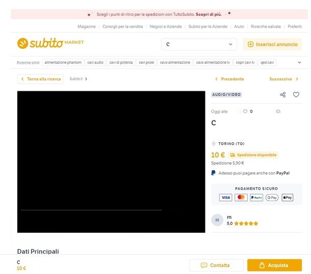 Subito sito PC