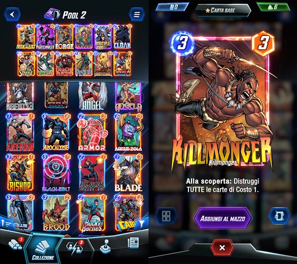 Migliori mazzi Marvel Snap Pool 2