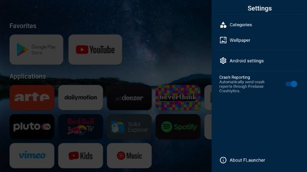 Launcher Android TV