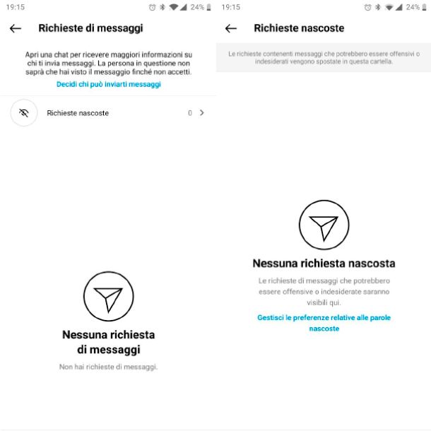 Come funzionano le parole nascoste su Instagram