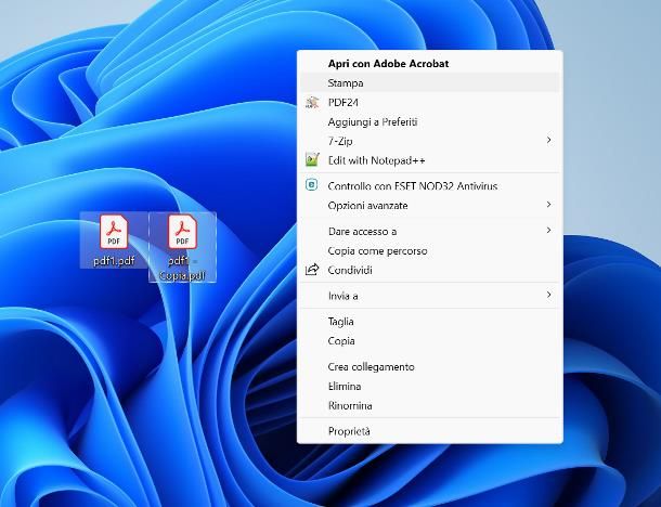 Come stampare più PDF contemporaneamente su Windows 11