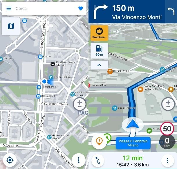 Altre app navigatore auto