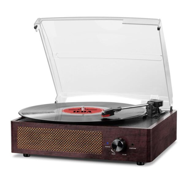 Alimentatore Per Giradischi Retrò I-box Walters, Lettore Record Steepletone