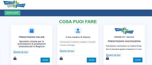 cambio pediatra online in Abruzzo