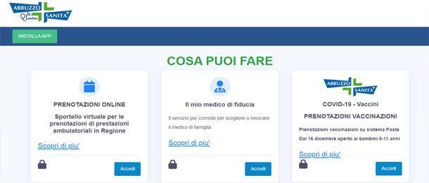 Portale Sanità Abruzzo