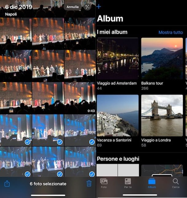 App per dividere foto in cartelle Foto iOS