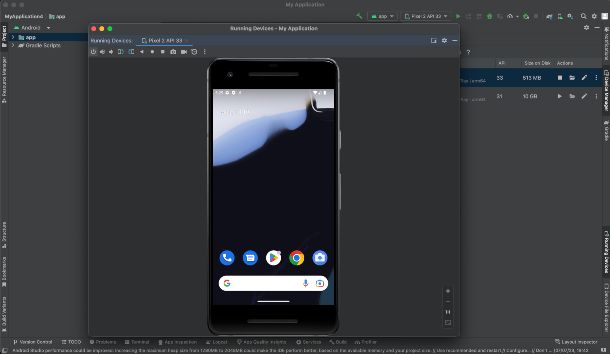 Android Studio emulazione