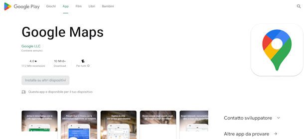 Come scaricare Google Maps