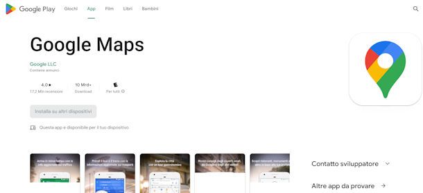 Come scaricare Google Maps