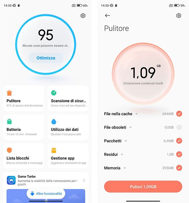 App per pulire Xiaomi