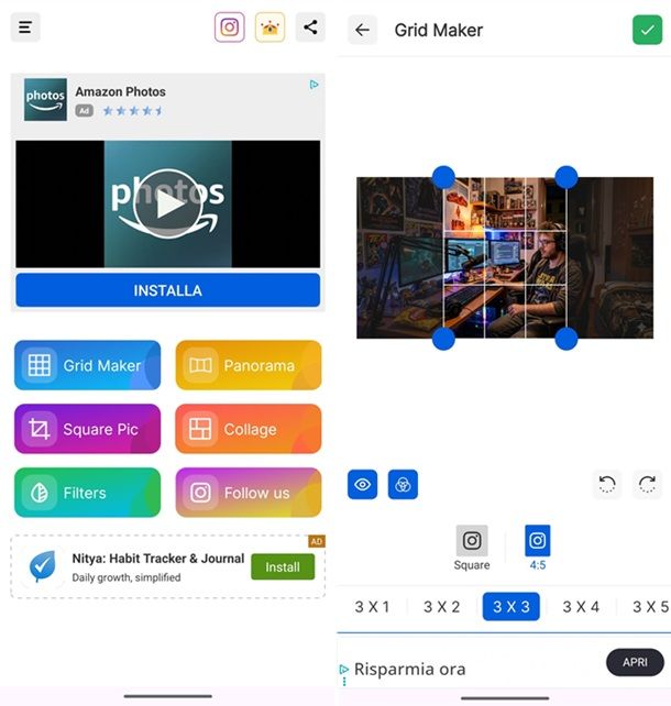 Grid Maker Android