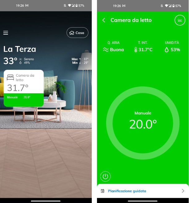 Configurazione e uso dell'app IRSAP NOW