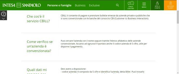 CBILL Intesa Sanpaolo