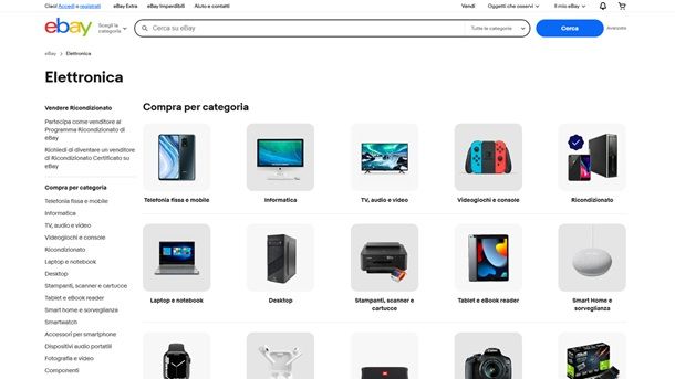 eBay Elettronica