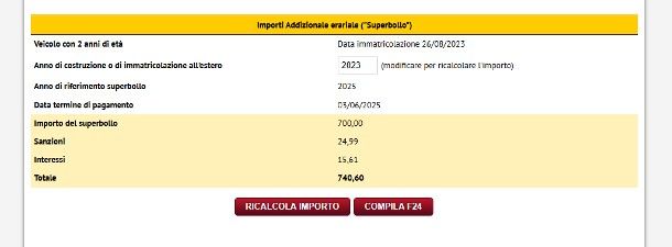 Come pagare il Superbollo