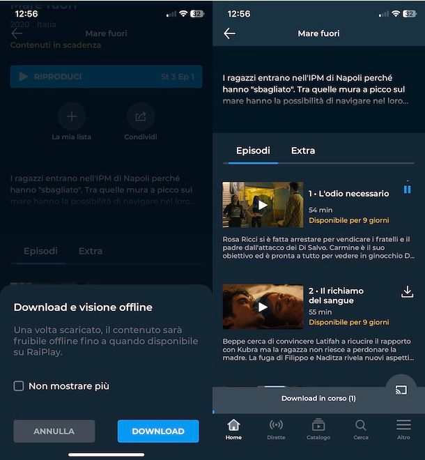 Scaricare da RaiPlay