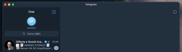 Vedere storie Telegram desktop