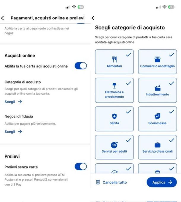 Poste Italiane iOS