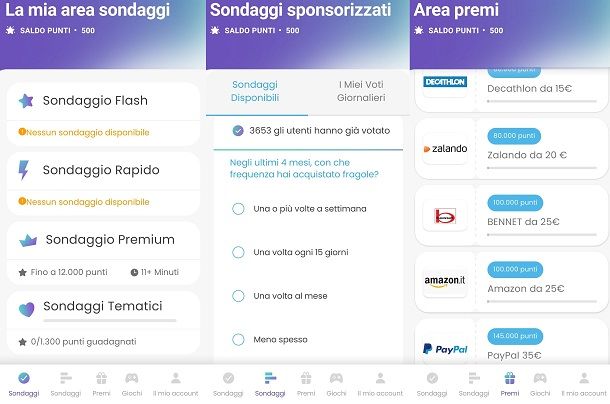 App Toluna Influencers sondaggi online