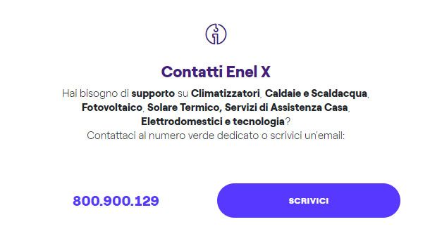 Call center Enel X