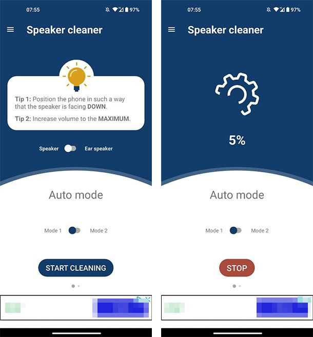 App per pulire altoparlanti Android