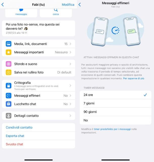 Come cnacellare messaggi WhatsApp senza lasciare traccia su iPhone