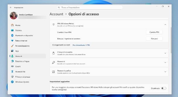 Come mettere la password al PC
