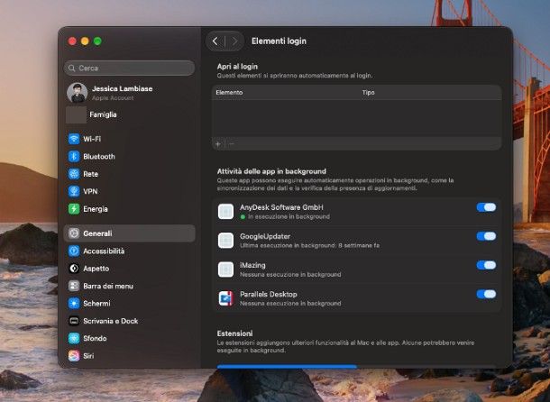 Disattivare le applicazioni in avvio automatico
