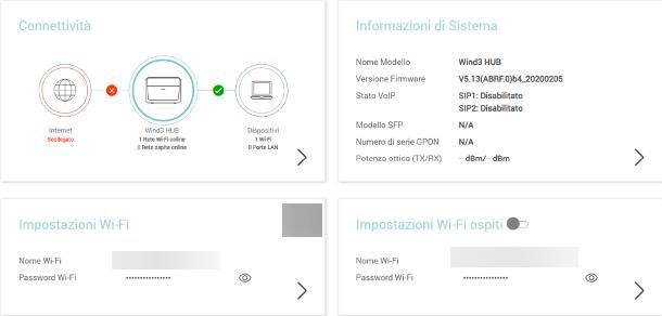 Come recuperare password WiFi altri modem