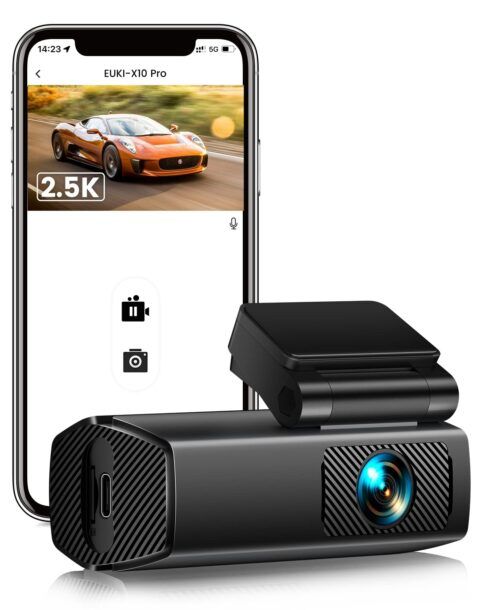 Telecamera DASH CAM da auto con risoluzione 4K e GPS integrato